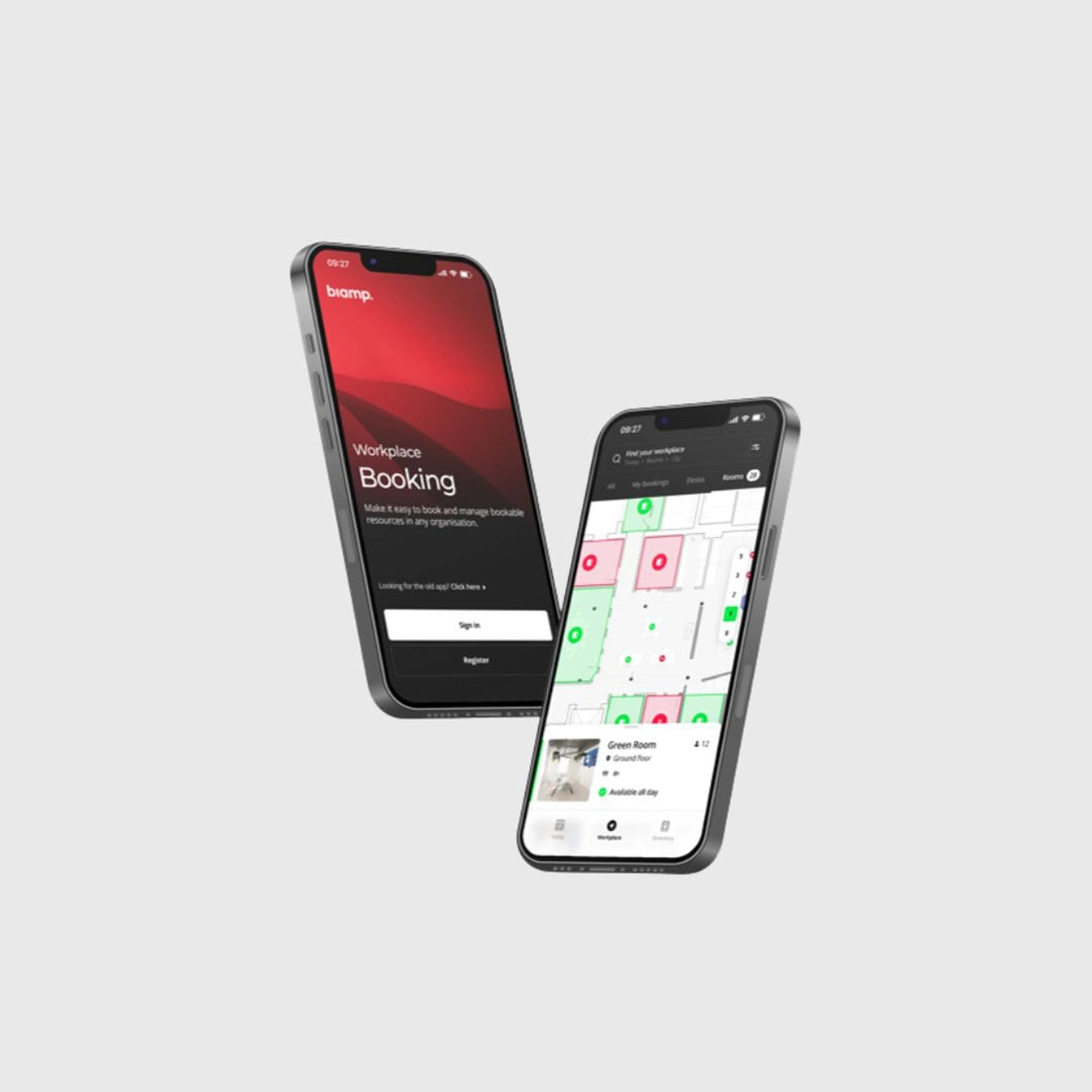 Evoko Naso Biamp App Workplace Booking