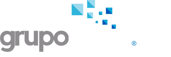 Logotipo de Grupo Covix celebrando su 40 aniversario sobre un fondo azul oscuro.