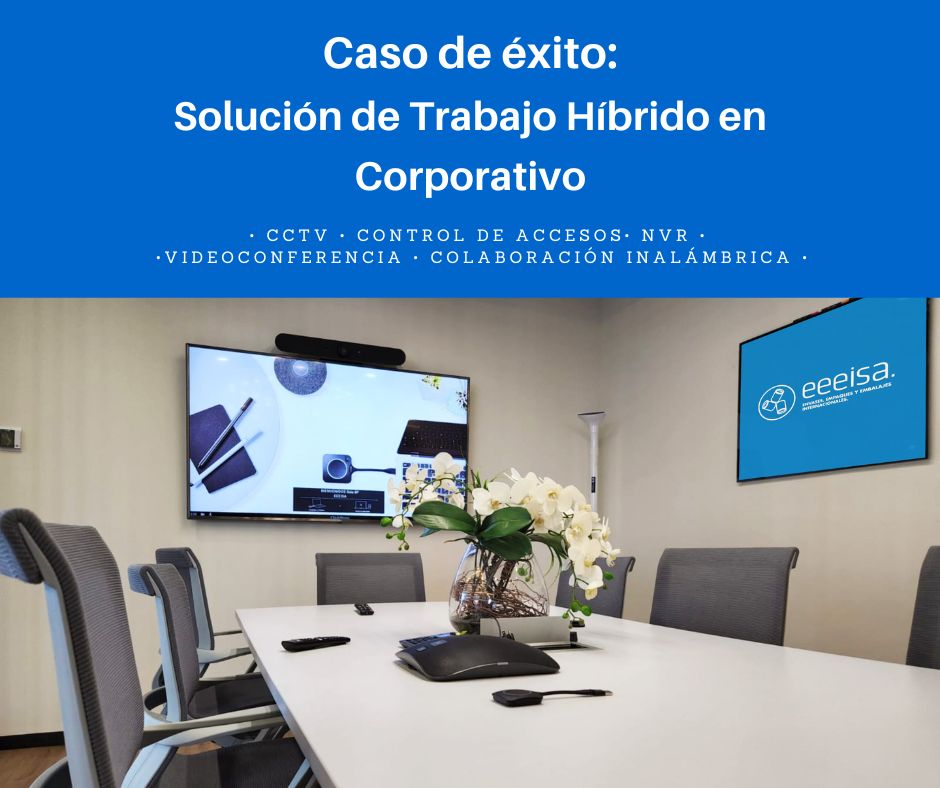 Caso de éxito: Solución de Trabajo Híbrido en Corporativo