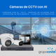 ¿Cómo funcionan las cámaras de CCTV con Inteligencia Artificial?