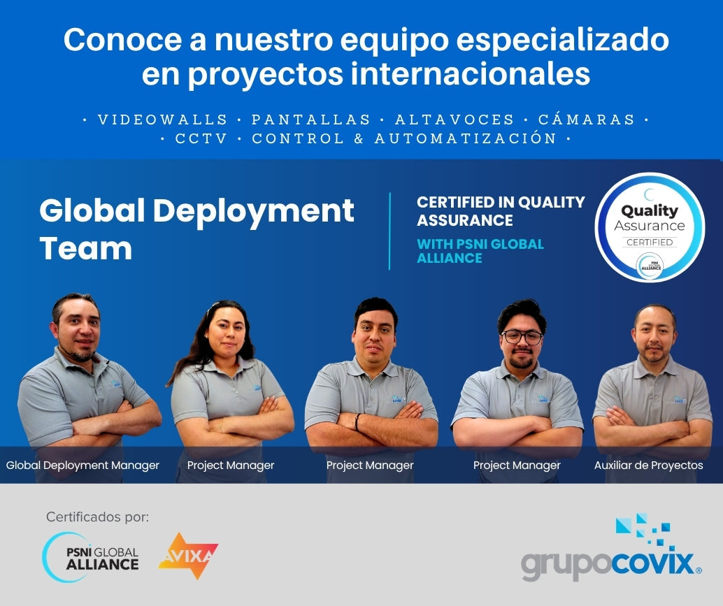 Conoce al Global Deployment Team de Grupo Covix