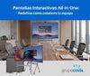 Pantalla Intenteractiva All in One Meeting Board Maxhub Yealink Logitech