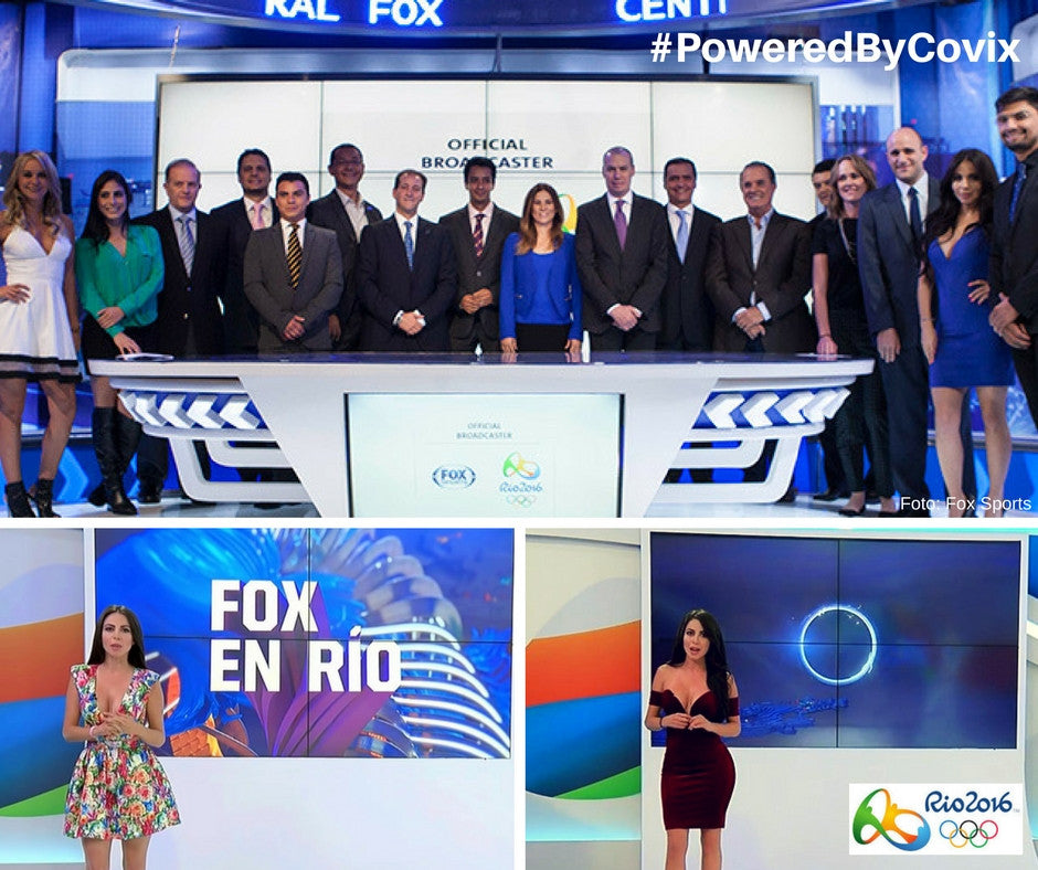 Grupo Covix con Fox Sports en Rio 2016
