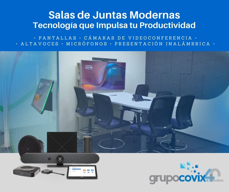 Salas de Juntas Modernas Tecnologia que impulsa la productividad