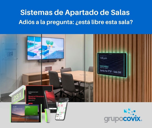 Sistema de apartado de salas Crestron, Logitech, Biamp, Yealink
