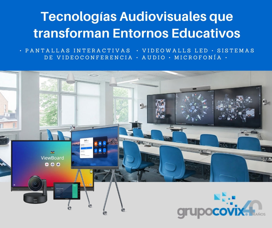Tecnologías Audiovisuales para Escuelas, Colegios, Centros de Enseñanza e Institutos